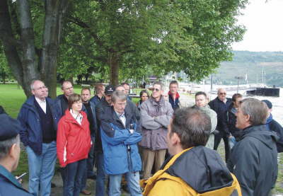 FSR Seminar 2006, Exkursion Felssicherungsmaßnahmen im Mittelrheintal